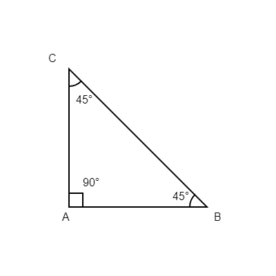 fortyFive FortyFive Ninety Triangle